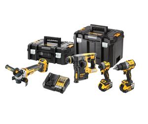 Kit combinato Dewalt 18V XR da 4 pezzi DCK429P3T