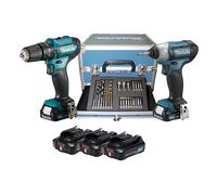 KIT COMBO CLX228SAX2 MAKITA AVVITATORE IMP+ TRAPANO AVV+ 3 BATTERIE 12 V 2,0 Ah
