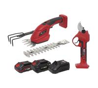 Kit Combo Di Pulizia E Potatura Da Giardino Sealey 20V Solo Corpo CP20VCOMBO14