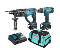 Kit Combo Makita DLX2025T LXT 18V 2 X 5.0Ah Li-Ion MAKDLX2025T
