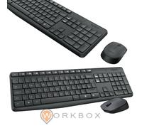 Logitech Mk235 Kit Tastiera/Mouse Wireless 1000 Dpi Senza Fili 920-007913