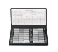 Kit comparatore di rugosità superficiale, set di 30 misuratori tascabili per tornitura, fresatura, rettifica, lucidatura ispezione