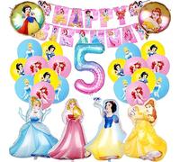 Kit Compleanno Principesse 5 Anni - Palloncini e Festa per Principesse
