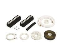 Kit complete installazione climatizzatore | Tubi rame 1/4 & 3/8 | Kit per condizionatori 0,75m-25m con Basi ammortizzanti/Piedini antivibrazione condizionatore 400mm (lunghezza 5m)