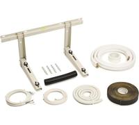Kit complete installazione climatizzatore | Tubi rame per climatizzatore 1/4 & 3/8 | Kit per condizionatori 0,75m-25m con Staffe climatizzatore (lunghezza 10m)