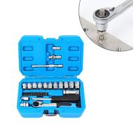 Kit completo 29 pz chiave chiave a cricchetto core per tutte le dimensioni della