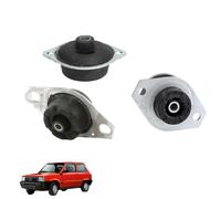 KIT COMPLETO 3 SUPPORTI SOSTEGNI MOTORE E CAMBIO FIAT PANDA 141 4X2 MOTORI ACB