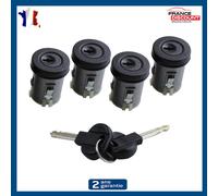 Kit Completo 4 Cilindro Serratura Porta Per 806 Expert Escape Jumpy Xantia Scudo