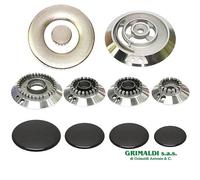 KIT PIATTELLO + BRUCIATORE DOPPIA CORONA PIANO COTTURA SMEG 882410074 870650514