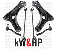 KIT COMPLETO 6 PEZZI BRACCETTI AVANTRENO CITROEN C3 «I» 1.4 54 KW1 73 KW