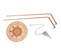 KIT COMPLETO 99 CANNE RABBIA 9% RAME E Pendolo per Esplorazione Acqua ed Energia