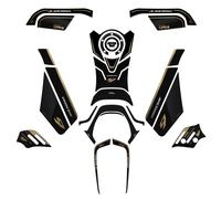 Kit Completo Adesivi 3D compatibili con Yamaha Tracer 9 - 9 GT 2021-2024 Oro