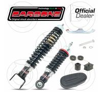 KIT AMMORTIZZATORI CARBONE ANTERIORE + POST REGOLABILE GRIGIO VESPA 50 SPECIAL