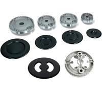 Kit Completo Bruciatori Piattelli Piano Cottura Hotpoint Ariston Indesit Nardi