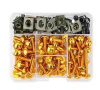 Kit Completo Bulloni Dadi E Viti Carenatura Per Y&amaha TDM 850 900 A TMAX 500 530 SX DX SRV250 SRX 400 600 TDR250 Kit bulloni carenatura(ORO)