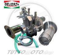 KIT COMPLETO CARBURATORE 19-19 COLLETTORE BOCCHETTONE VESPA PK 50 / PK 50 S