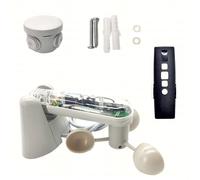 KIT COMPLETO CENTRALE SENSORE VENTO LUCE TELECOMANDO X TENDA TENDE DA SOLE KITA