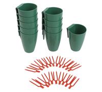 Kit Completo Coltivazione per radice di Fragola 10 Tazze e 20 Forchette per