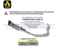 Kit completo COMPETITION "EVO-2" Full Titanium BMW S 1000 RR Anno 2022