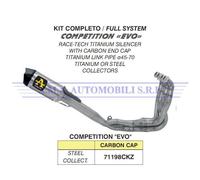 Kit completo COMPETITION EVO-3 fond. carby Kawasaki ZX-10R 2016 2017 2018 2019