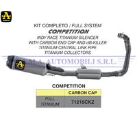 71215CKZ - Scarico Completo Arrow Comptition Titanio Aprilia RS 660 (20-21)