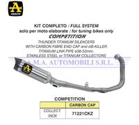 Kit completo COMPETITION Yamaha YZF R3 Anni 2021 2022 2023