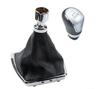 Kit completo con pomello del cambio e maniglia del cambio per Ford Kuga 2008 2012, per migliorare l'estetica e la funzionalità di guida (5 velocità)