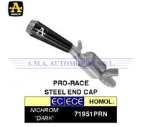 Kit completo con terminale Pro-Race Nichrom Dark Ducati Scrambler 800 2021 2022