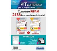 Kit completo Concorso RIPAM 2133 funzionari amministrativi. Manuale, test e software di esercitazione per la prova preselettiva. Con aggiornamento online. Con software di simulazione. Con videocorso