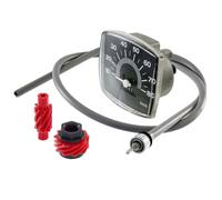 KIT COMPLETO CONTACHILOMETRI CONTAKM + CAVO E INGRANAGGI PER VESPA 50 SPECIAL