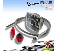 KIT COMPLETO CONTACHILOMETRI CONTAKM + CAVO E INGRANAGGI PER VESPA 50 SPECIAL