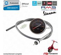 KIT COMPLETO CONTACHILOMETRI ROTONDO SCALA 0-120KM/H PER VESPA PX 125 150 200 1