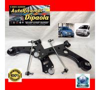 KIT COMPLETO COPPIA 2 BRACCI OSCILLANTI BIELLETTE TIRANTI BARRA GRANDE PUNTO EVO