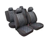 Graffio Basic-Fit, set fodere coordinate in jacquard, universali - Antracite