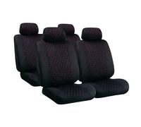 Glamur Basic-Fit, set fodere coordinate in jacquard - Nero