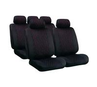 Glamur, set fodere coordinate in jacquard - Nero