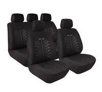 Lampa Set coprisedile 54836 Road Track – Coordinate anteriori e posteriori per auto Nero Universali