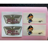 KIT COMPLETO DECALCOMANIE A SECCO + ADESIVI PER MOTO MORINI CORSARINO 50 SCRA...