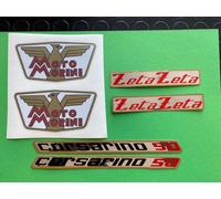KIT COMPLETO DECALCOMANIE A SECCO + ADESIVI PER MOTO MORINI CORSARINO 50 SUPE...