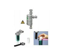 KIT COMPLETO DEFANGATORE MAGNETICO ULTRACOMPATTO E ANTICALCARE PER CALDAIA A GAS