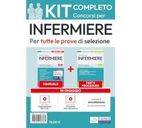 Kit completo dei concorsi per infermieri. Con espansione online. Con software di simulazione
