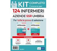 Kit completo del concorso per 124 infermieri. SSR Umbria. Con software di simulazione. Con video lezioni. Con video-corso