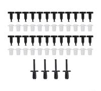 Kit completo di 52 clip di fissaggio per porte Defender 1993 2006 con clip MXC1800, inserti MWC3136, dadi di bloccaggio AFU1075 per pannello porta