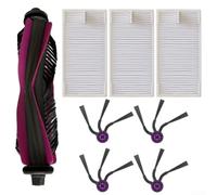 Kit completo di accessori con spazzola principale spazzole laterali e filtri per Eureka E20 e per robot aspirapolvere Evo Plus per migliorare la potenza di aspirazione