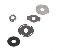 Kit completo di accessori per mulinelli da pesca GW Small Yellow Wheel Caratteristiche Drag Clicker Allarme scarico e strumenti completi (mano sinistra)
