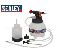 Kit Completo Di Bleed E Flush Pneumatico Professionale Sealey - Pressurizzato