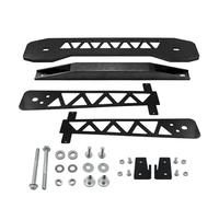 KIT COMPLETO DI BRACCIO CONTROLLO INFERIORE PER BARRA RINFORZO DEL TELAIO POSTERIORE PER HONDA PER CIVIC FG2 FD 2006-2011 Fronte(Black)