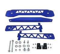 KIT COMPLETO DI BRACCIO CONTROLLO INFERIORE PER BARRA RINFORZO DEL TELAIO POSTERIORE PER HONDA PER CIVIC FG2 FD 2006-2011 Fronte(Blue)