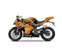 Kit completo di carenatura in plastica ABS preforata Admoto per Yamaha R125 2008-2013 (D)