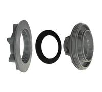 Kit completo di connettori di ingresso filettati per piscine Intex | Compatibile con 26341W, 26345W, 26375EH e altri | Include connettore filtro, dado di trazione e rondella in gomma